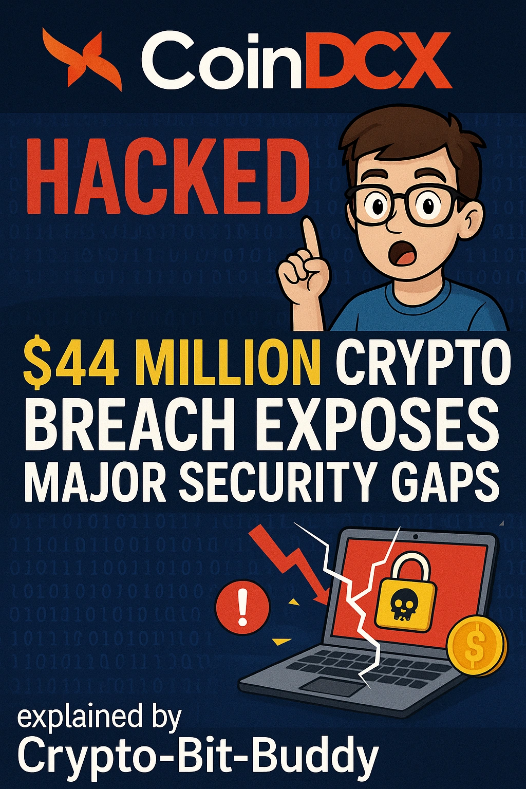 CoinDCX Hacked: Shocking $44 Million Crypto Breach Exposes Major Security Gaps